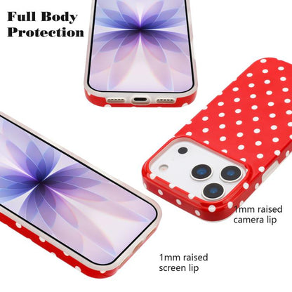 IMD Colorful Dots Pattern TPU Full Coverage Phone Case, For iPhone 17 Pro Max, For iPhone 17 Pro, For iPhone 17