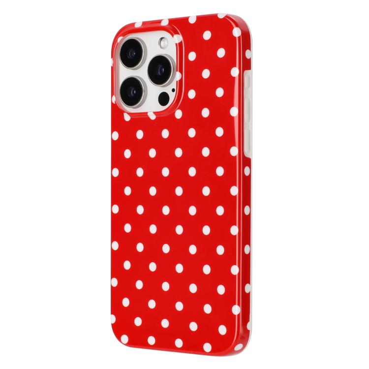 IMD Colorful Dots Pattern TPU Full Coverage Phone Case, For iPhone 16 Pro Max, For iPhone 16 Pro, For iPhone 16 Plus