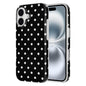 IMD Colorful Dots Pattern TPU Full Coverage Phone Case, For iPhone 16 Pro Max, For iPhone 16 Pro, For iPhone 16 Plus