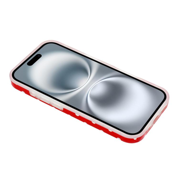 IMD Colorful Dots Pattern TPU Full Coverage Phone Case, For iPhone 16, For iPhone 15 Pro Max, For iPhone 15 Pro