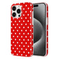 IMD Colorful Dots Pattern TPU Full Coverage Phone Case, For iPhone 16, For iPhone 15 Pro Max, For iPhone 15 Pro