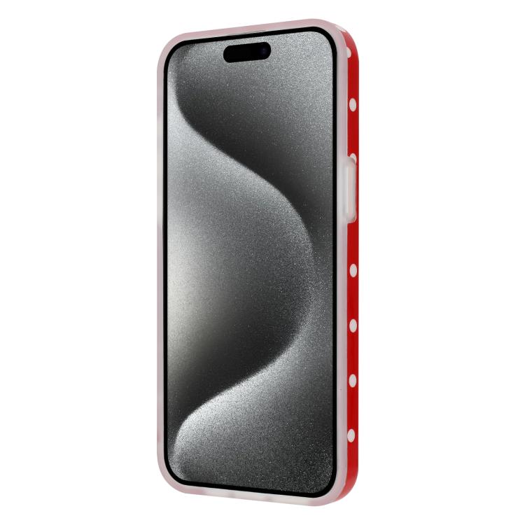 IMD Colorful Dots Pattern TPU Full Coverage Phone Case, For iPhone 15 Plus, For iPhone 15, For iPhone 14 Plus