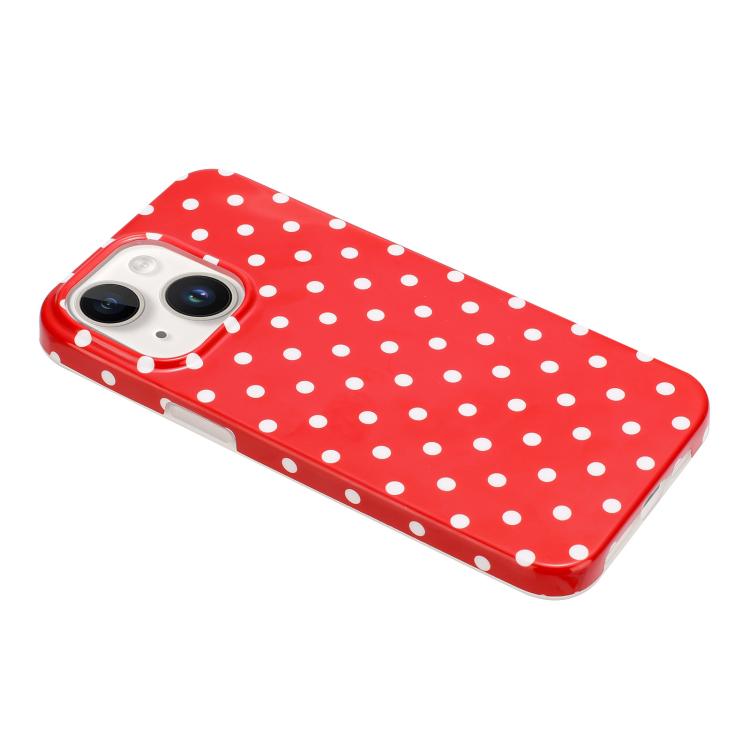 IMD Colorful Dots Pattern TPU Full Coverage Phone Case, For iPhone 15 Plus, For iPhone 15, For iPhone 14 Plus