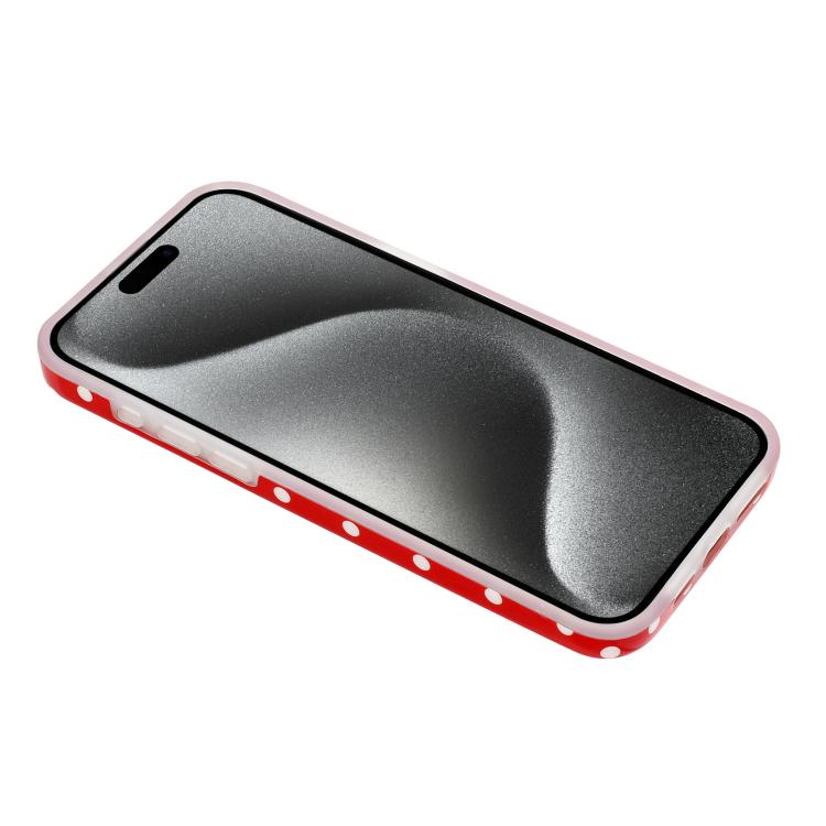 IMD Colorful Dots Pattern TPU Full Coverage Phone Case, For iPhone 15 Plus, For iPhone 15, For iPhone 14 Plus