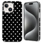 IMD Colorful Dots Pattern TPU Full Coverage Phone Case, For iPhone 15 Plus, For iPhone 15, For iPhone 14 Plus