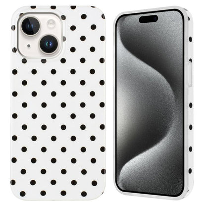 IMD Colorful Dots Pattern TPU Full Coverage Phone Case, For iPhone 15 Plus, For iPhone 15, For iPhone 14 Plus