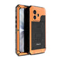 Four-proof Metal Hybrid Silicone Phone Case, For iPhone 17 Pro Max, For iPhone 17 Pro, For iPhone 17, For iPhone Air
