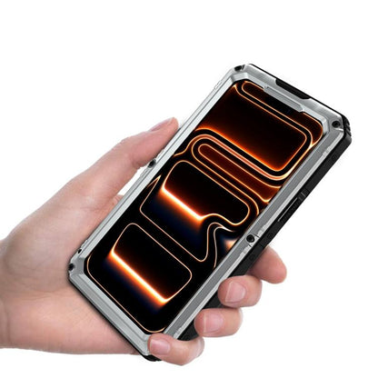 Four-proof Metal Hybrid Silicone Phone Case, For iPhone 17 Pro Max, For iPhone 17 Pro, For iPhone 17, For iPhone Air