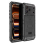 Four-proof Metal Hybrid Silicone Phone Case, For iPhone 17 Pro Max, For iPhone 17 Pro, For iPhone 17, For iPhone Air