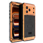 Four-proof Metal Hybrid Silicone Phone Case, For iPhone 17 Pro Max, For iPhone 17 Pro, For iPhone 17, For iPhone Air