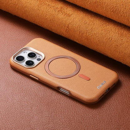 ESEBLE L2 Litchi Texture Metal Lens Magnetic Phone Case, For iPhone 15 Pro, For iPhone 15, For iPhone 14 / 13, For iPhone 14 Pro, For iPhone 14 Pro Max, For iPhone 13 Pro Max, For iPhone 13 Pro
