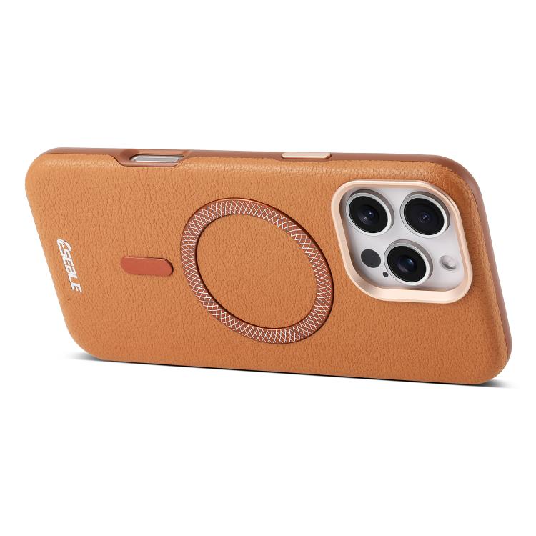 ESEBLE L2 Litchi Texture Metal Lens Magnetic Phone Case, For iPhone 15 Pro, For iPhone 15, For iPhone 14 / 13, For iPhone 14 Pro, For iPhone 14 Pro Max, For iPhone 13 Pro Max, For iPhone 13 Pro