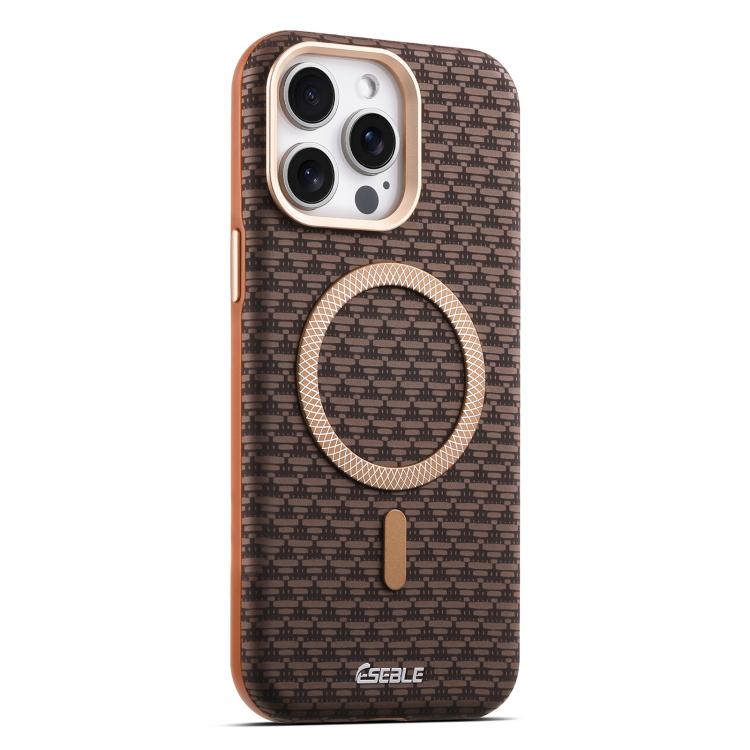 ESEBLE L3 Triangular Shield Metal Lens Magnetic Phone Case, For iPhone 15, For iPhone 14 / 13, For iPhone 14 Pro, For iPhone 14 Pro Max, For iPhone 13 Pro Max, For iPhone 13 Pro