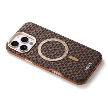 ESEBLE L3 Triangular Shield Metal Lens Magnetic Phone Case, For iPhone 17, For iPhone 16 Pro Max, For iPhone 16 Pro, For iPhone 16, For iPhone 15 Pro Max, For iPhone 15 Pro