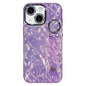 Plating Wrinkled Texture Wristband Holder TPU Phone Case with Lens Film, For iPhone 13
