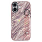 Plating Ripples Texture Wristband Holder TPU Phone Case with Lens Film, For iPhone 17 Pro Max, For iPhone 17 Pro, For iPhone 17, For iPhone Air, For iPhone 16 Pro Max, For iPhone 16 Pro, For iPhone 16 Plus, For iPhone 16