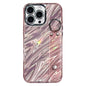 Plating Ripples Texture Wristband Holder TPU Phone Case with Lens Film, For iPhone 15 Pro Max, For iPhone 15 Pro, For iPhone 15, For iPhone 14, For iPhone 14 Pro, For iPhone 14 Pro Max, For iPhone 13 Pro Max, For iPhone 13 Pro