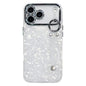 Plating Shell Texture Wristband Holder TPU Phone Case with Lens Film, For iPhone 17 Pro Max, For iPhone 17 Pro, For iPhone 17, For iPhone Air, For iPhone 16 Pro Max, For iPhone 16 Pro, For iPhone 16 Plus, For iPhone 16