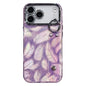 Plating Feather Texture Wristband Holder TPU Phone Case with Lens Film, For iPhone 17 Pro Max, For iPhone 17 Pro, For iPhone 17, For iPhone Air, For iPhone 16 Pro Max, For iPhone 16 Pro, For iPhone 16 Plus, For iPhone 16