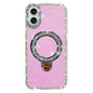 Rhinestone Glitter Kickstand Dual-side IMD Phone Case, For iPhone 16 Pro Max, For iPhone 16 Pro, For iPhone 16 Plus, For iPhone 16