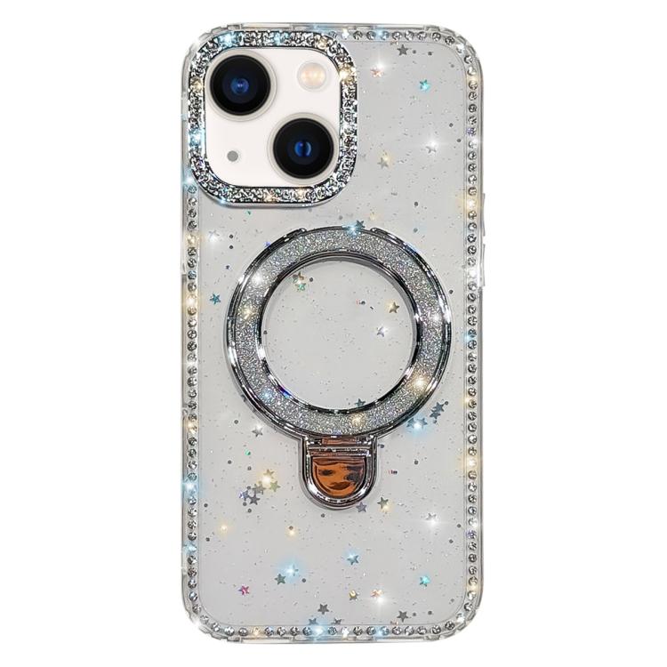 Rhinestone Glitter Kickstand Dual-side IMD Phone Case, For iPhone 15 Pro Max, For iPhone 15 Pro, For iPhone 15, For iPhone 14