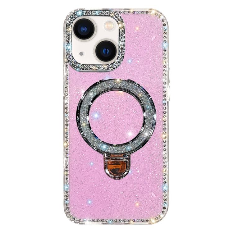 Rhinestone Glitter Kickstand Dual-side IMD Phone Case, For iPhone 15 Pro Max, For iPhone 15 Pro, For iPhone 15, For iPhone 14