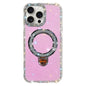 Rhinestone Glitter Kickstand Dual-side IMD Phone Case, For iPhone 14 Pro, For iPhone 14 Pro Max, For iPhone 13 Pro Max, For iPhone 13 Pro