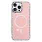 Rhinestone Dual-side IMD PC Hybrid TPU Magnetic Phone Case, For iPhone 16 Pro Max, For iPhone 16 Pro, For iPhone 16 Plus, For iPhone 16