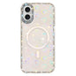 Rhinestone Dual-side IMD PC Hybrid TPU Magnetic Phone Case, For iPhone 16 Pro Max, For iPhone 16 Pro, For iPhone 16 Plus, For iPhone 16