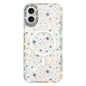 Rhinestone Dual-side IMD PC Hybrid TPU Magnetic Phone Case, For iPhone 16 Pro Max, For iPhone 16 Pro, For iPhone 16 Plus, For iPhone 16