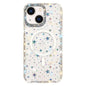 Rhinestone Dual-side IMD PC Hybrid TPU Magnetic Phone Case, For iPhone 13