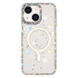 Rhinestone Dual-side IMD PC Hybrid TPU Magnetic Phone Case, For iPhone 13