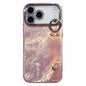 Plating Foil-like Metallic Texture Wristband Holder TPU Phone Case with Lens Film, For iPhone 17 Pro Max, For iPhone 17 Pro, For iPhone 17, For iPhone Air, For iPhone 16 Pro Max, For iPhone 16 Pro, For iPhone 16 Plus, For iPhone 16