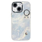 Plating Foil-like Metallic Texture Wristband Holder TPU Phone Case with Lens Film, For iPhone 15 Pro Max, For iPhone 15 Pro, For iPhone 15, For iPhone 14, For iPhone 14 Pro, For iPhone 14 Pro Max, For iPhone 13 Pro Max, For iPhone 13 Pro