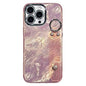 Plating Foil-like Metallic Texture Wristband Holder TPU Phone Case with Lens Film, For iPhone 15 Pro Max, For iPhone 15 Pro, For iPhone 15, For iPhone 14, For iPhone 14 Pro, For iPhone 14 Pro Max, For iPhone 13 Pro Max, For iPhone 13 Pro