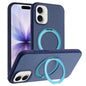 Skin Feel Frosted 360 Degree Rotation Holder Magnetic Phone Case, For iPhone 17 Pro Max, For iPhone 17 Pro, For iPhone 17, For iPhone Air