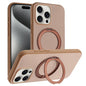 Skin Feel Frosted 360 Degree Rotation Holder Magnetic Phone Case, For iPhone 16 Pro Max, For iPhone 16 Pro, For iPhone 16, For iPhone 15 Pro Max