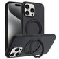 Skin Feel Frosted 360 Degree Rotation Holder Magnetic Phone Case, For iPhone 16 Pro Max, For iPhone 16 Pro, For iPhone 16, For iPhone 15 Pro Max