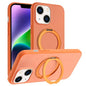 Skin Feel Frosted 360 Degree Rotation Holder Magnetic Phone Case, For iPhone 15 Pro, For iPhone 15 Plus, For iPhone 15, For iPhone 14