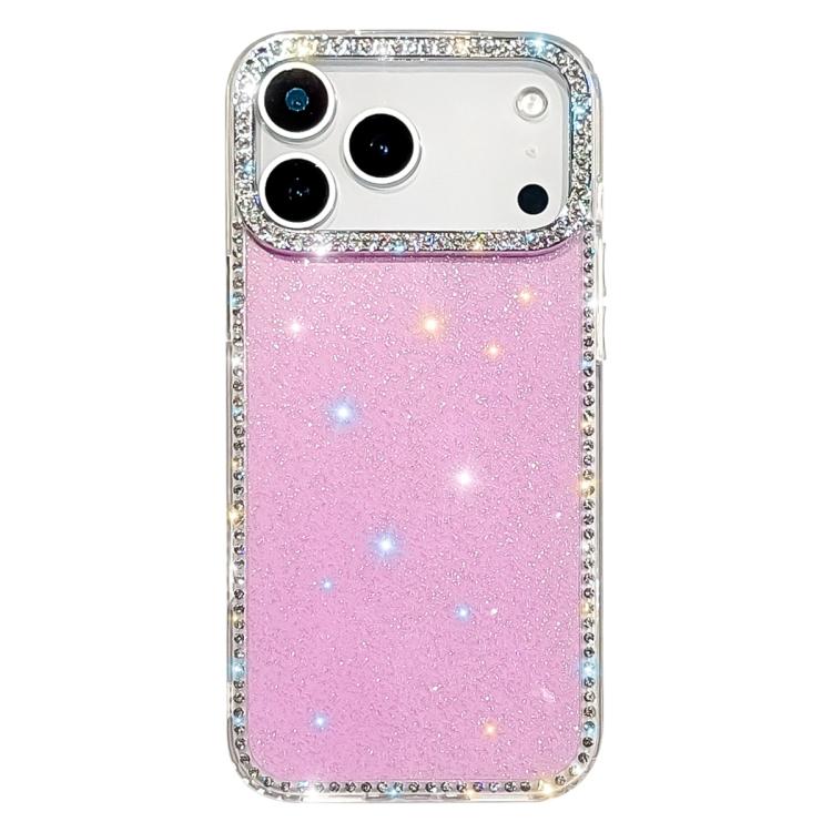 Rhinestone Dual-side IMD PC Hybrid TPU Phone Case, For iPhone 17 Pro Max, For iPhone 17 Pro, For iPhone 17, For iPhone Air