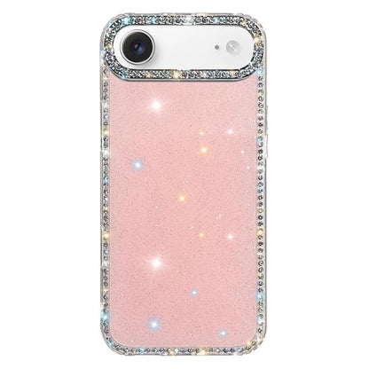 Rhinestone Dual-side IMD PC Hybrid TPU Phone Case, For iPhone 17 Pro Max, For iPhone 17 Pro, For iPhone 17, For iPhone Air