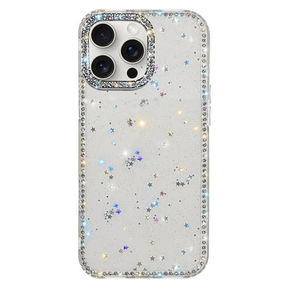 Rhinestone Dual-side IMD PC Hybrid TPU Phone Case, For iPhone 15 Pro Max, For iPhone 15 Pro, For iPhone 15, For iPhone 14