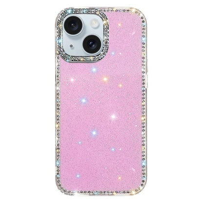Rhinestone Dual-side IMD PC Hybrid TPU Phone Case, For iPhone 15 Pro Max, For iPhone 15 Pro, For iPhone 15, For iPhone 14