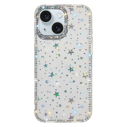 Rhinestone Dual-side IMD PC Hybrid TPU Phone Case, For iPhone 15 Pro Max, For iPhone 15 Pro, For iPhone 15, For iPhone 14