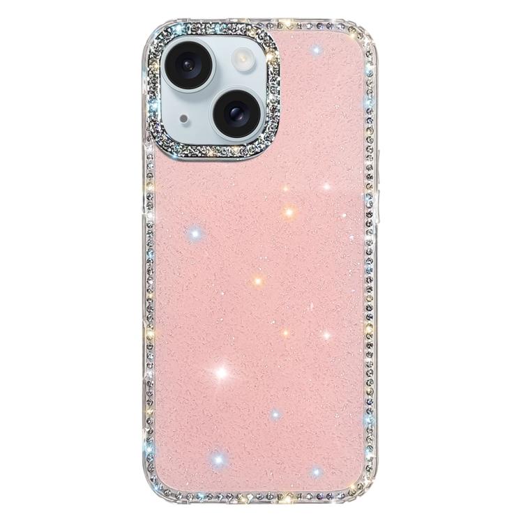 Rhinestone Dual-side IMD PC Hybrid TPU Phone Case, For iPhone 15 Pro Max, For iPhone 15 Pro, For iPhone 15, For iPhone 14