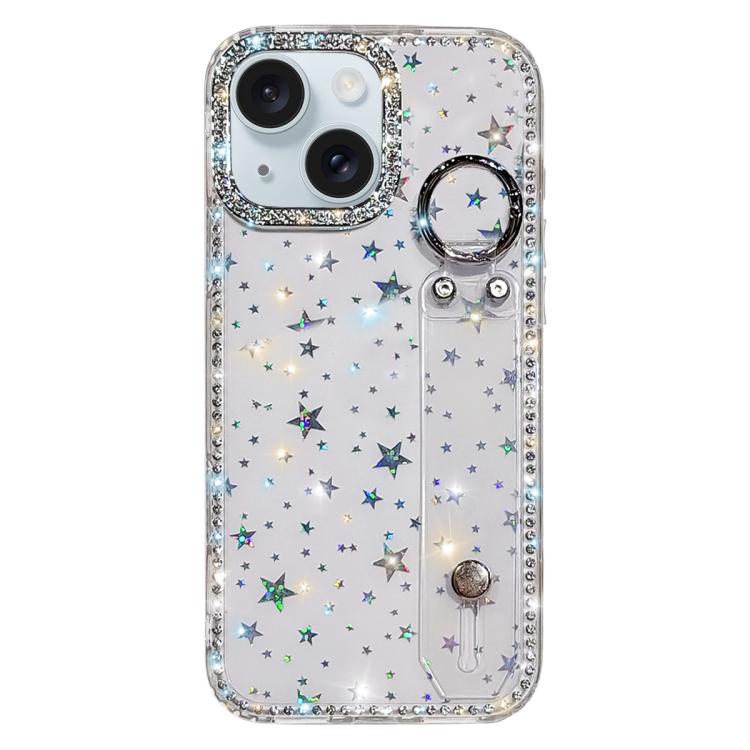 Rhinestone Glitter Wristband Holder Phone Case, For iPhone 14 Pro Max, For iPhone 13 Pro Max, For iPhone 13 Pro, For iPhone 13