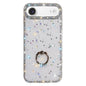 Rhinestone Ring Holder Dual-side IMD PC Hybrid TPU Phone Case, For iPhone 17 Pro Max, For iPhone 17 Pro, For iPhone 17, For iPhone Air