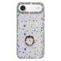 Rhinestone Ring Holder Dual-side IMD PC Hybrid TPU Phone Case, For iPhone 17 Pro Max, For iPhone 17 Pro, For iPhone 17, For iPhone Air