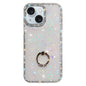 Rhinestone Ring Holder Dual-side IMD PC Hybrid TPU Phone Case, For iPhone 15 Pro Max, For iPhone 15 Pro, For iPhone 15, For iPhone 14
