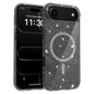 Clear Glitter Magnetic PC Hybrid TPU Phone Case, For iPhone 17 Pro Max, For iPhone 17 Pro, For iPhone 17, For iPhone Air, For iPhone 16 Pro Max, For iPhone 16 Pro, For iPhone 16 Plus, For iPhone 16